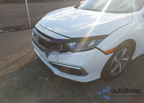 2020 Honda Civic Lx из США, поврежденный, VIN 19XFC2F67LE007760